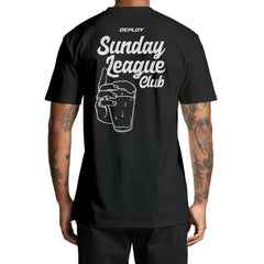 Sunday League Club - T-Shirt - Black Deploy Football