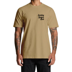 Sunday League Club - T-Shirt - Tan Deploy Football