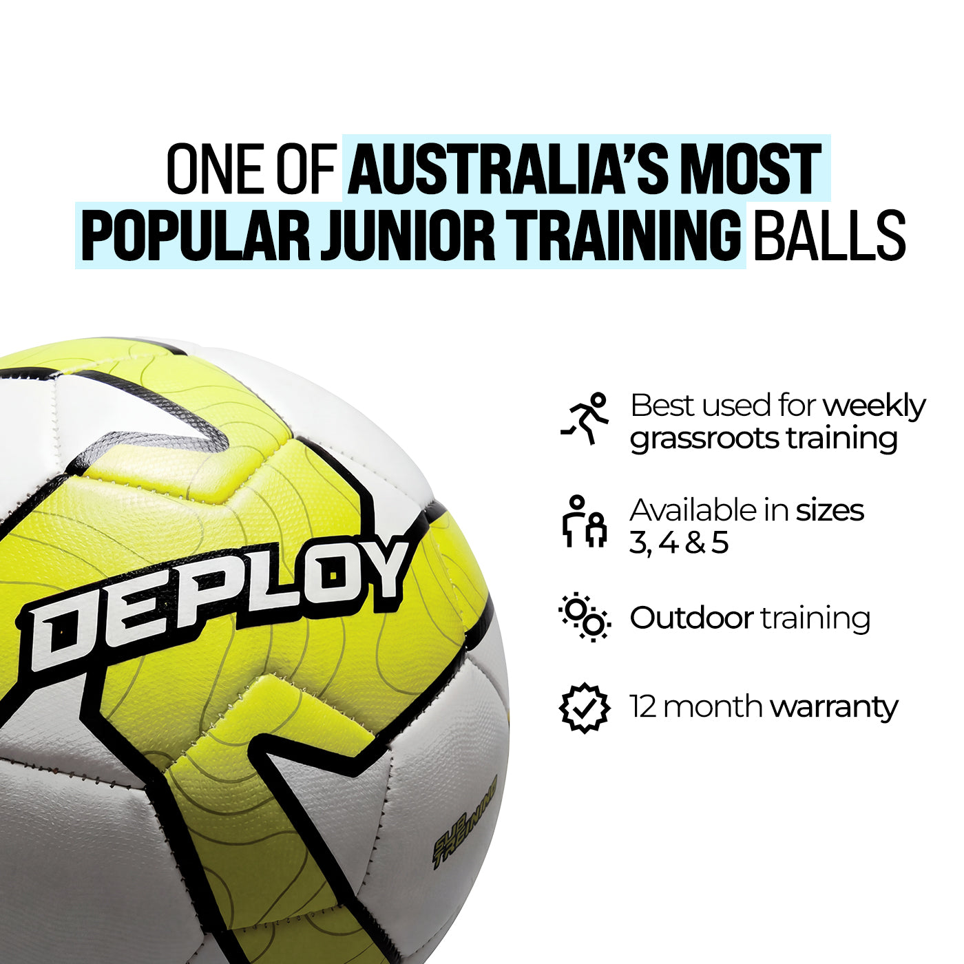 T-Spec Series IV - Club Training Football - Deploy Football - Australia's Best Footballs & Soccer Balls