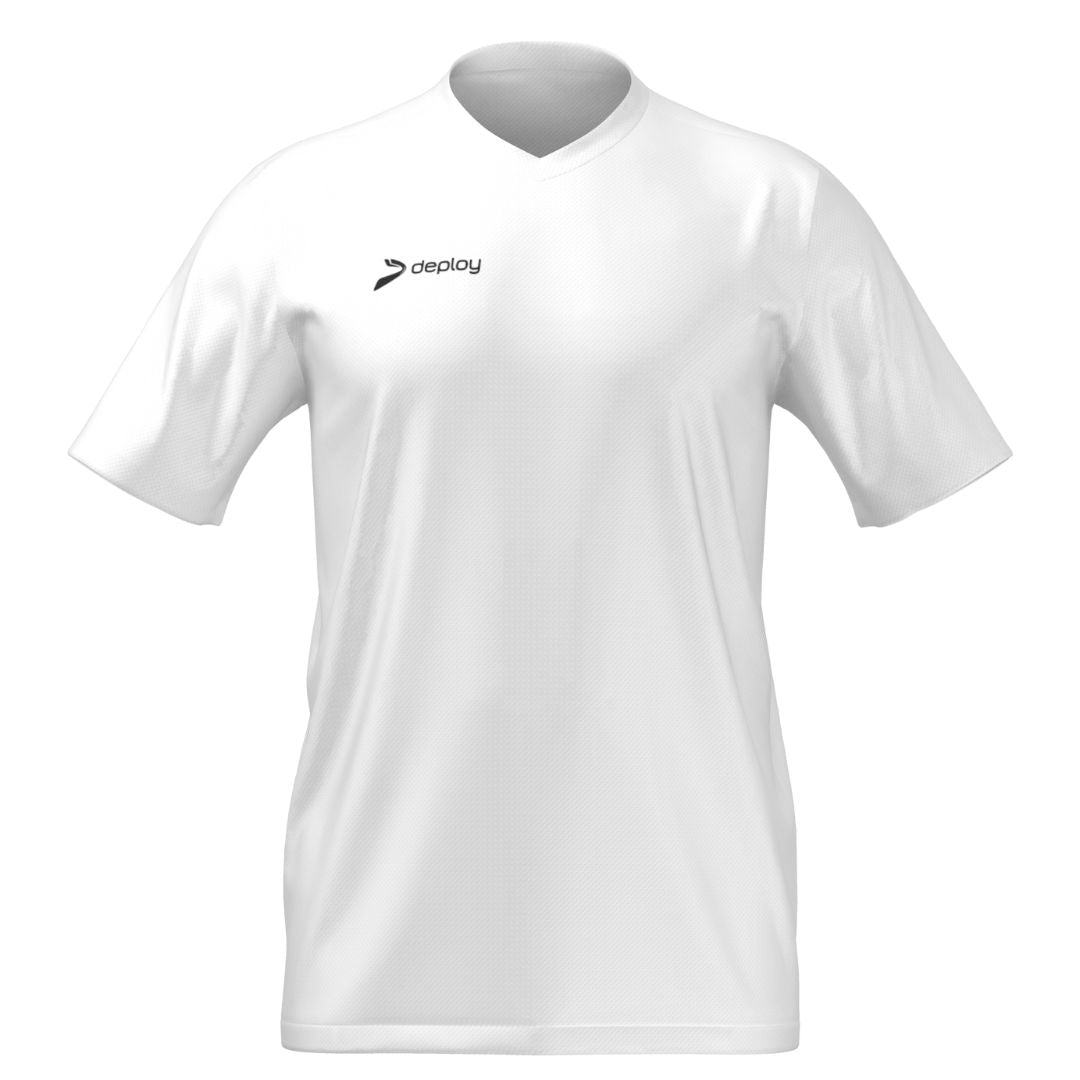 White Deploy Poacher Jersey Deploy Football